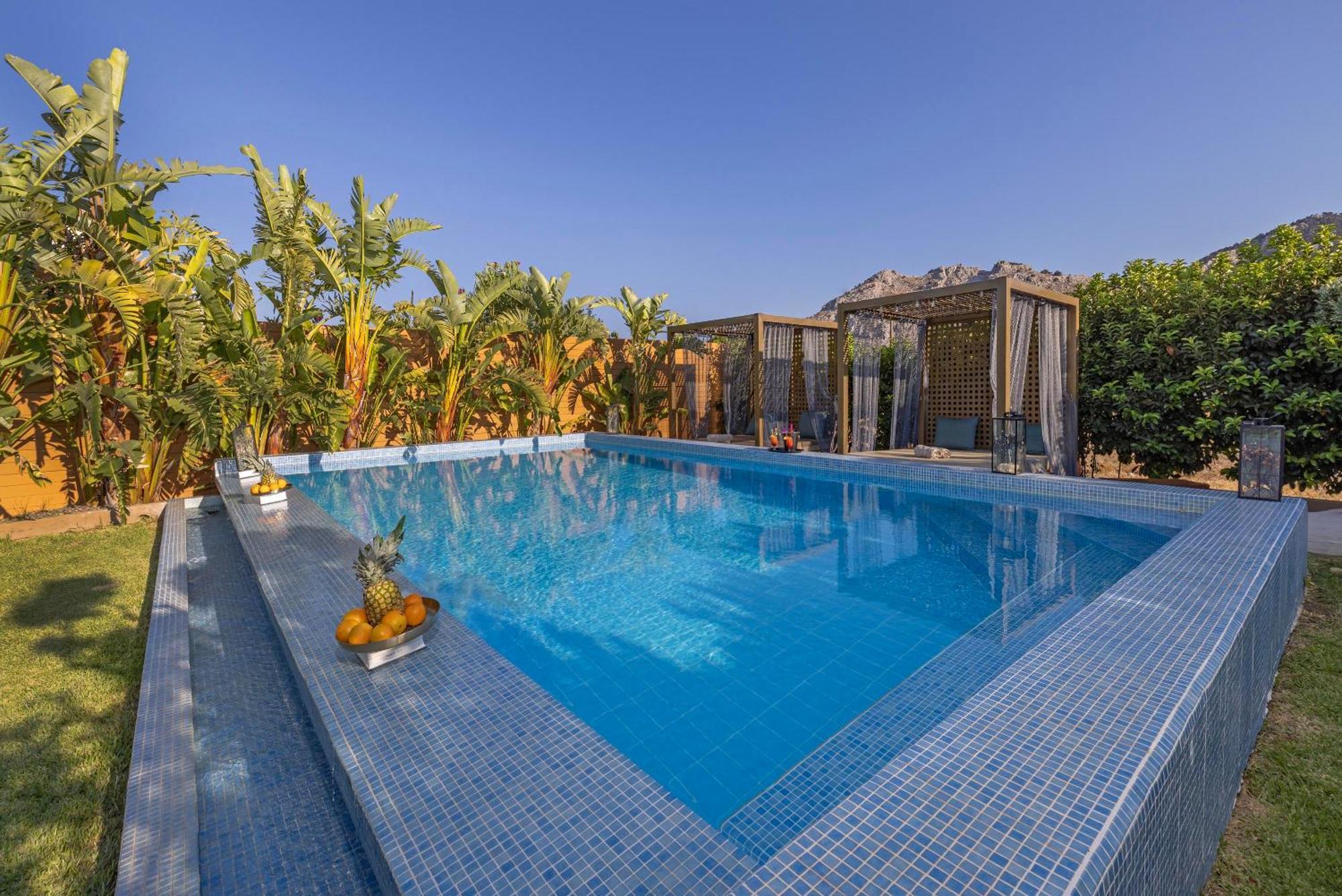 Gaia Blue Villa Kolymbia Eksteriør billede